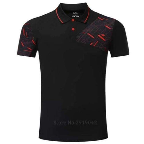 Planet Gates black / M Golf shirts mens golf polo shirt sport golf wear men ropa de golf para hombre sportwear Polo Shirt Tennis T Shirt Clothing