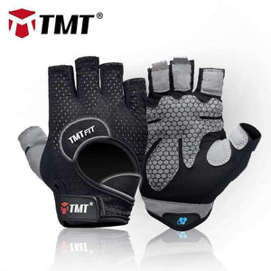 Planet Gates Black / M Gym Gloves Fitness Body Building Breathable Weight Lifting Sports Workout Training Dumbbell Exercise For Men And Women