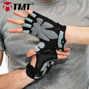 Planet Gates Black / M Gym Gloves Fitness Body Building Breathable Weight Lifting Sports Workout Training Dumbbell Exercise For Men And Women