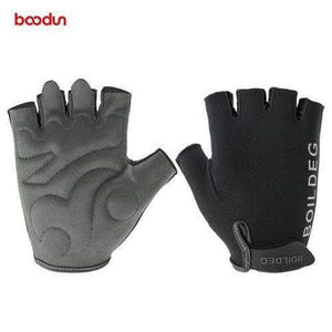 Planet Gates black / M Gym Gloves Men Women Body Building Half Finger Fitness Gloves Anti-slip Weight Lifting Sports Training Gloves Breathable