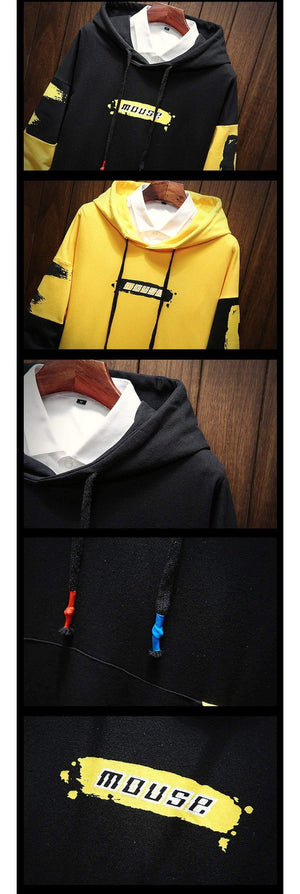 Planet Gates Black / M Hoodie Men Hip hop Oversized Fashion Brand Hooded Sweatshirt pullover Streetwear Hoodie Men Hoodies Sweatshirts 5XL