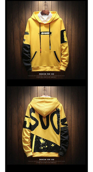 Planet Gates Black / M Hoodie Men Hip hop Oversized Fashion Brand Hooded Sweatshirt pullover Streetwear Hoodie Men Hoodies Sweatshirts 5XL