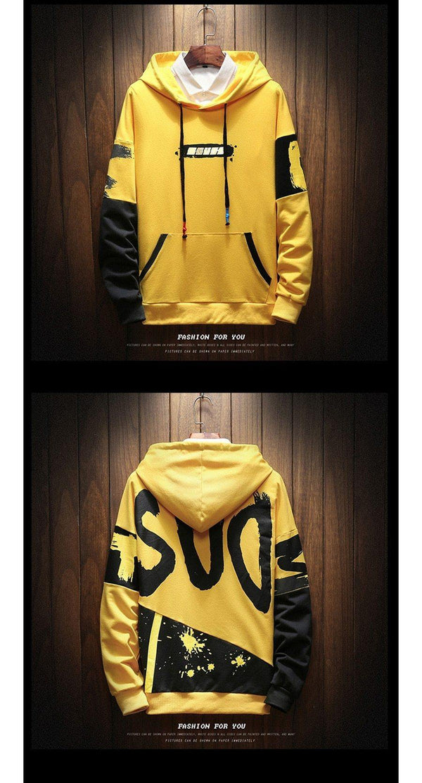 Planet Gates Black / M Hoodie Men Hip hop Oversized Fashion Brand Hooded Sweatshirt pullover Streetwear Hoodie Men Hoodies Sweatshirts 5XL