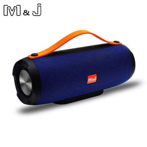 Planet Gates Black M&J  Bluetooth speaker wireless portable stereo sound big power 10W system MP3 music audio AUX with MIC for android iphone