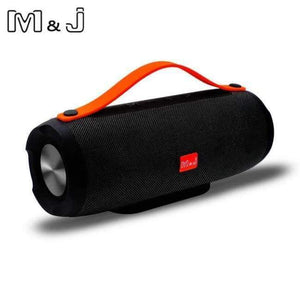 Planet Gates Black M&J  Bluetooth speaker wireless portable stereo sound big power 10W system MP3 music audio AUX with MIC for android iphone