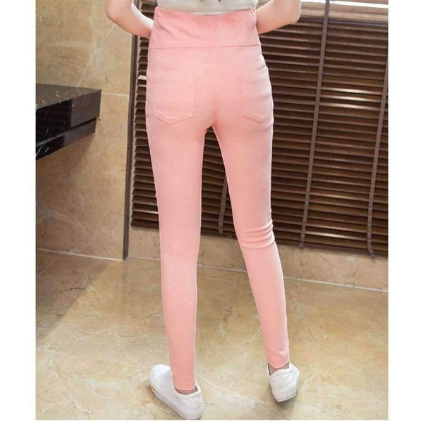 Planet Gates Black / M Maternity Pants Capris Full Length High Maternity Clothes pregnancy Pants For Pregnant Women Maternity trousers