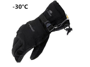 Planet Gates Black / M Men's Gloves Snowboard Gloves Snowmobile Motorcycle Riding Gloves Windproof Waterproof Unisex Snow Gloves