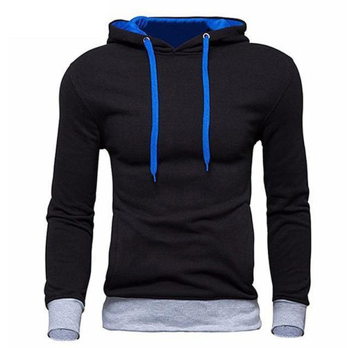 Planet Gates Black / M Men's Sweatshirt  New design Fashion Solid Hooded Casual Autumn Hoodies 4 Colors Male High Quality Pullover