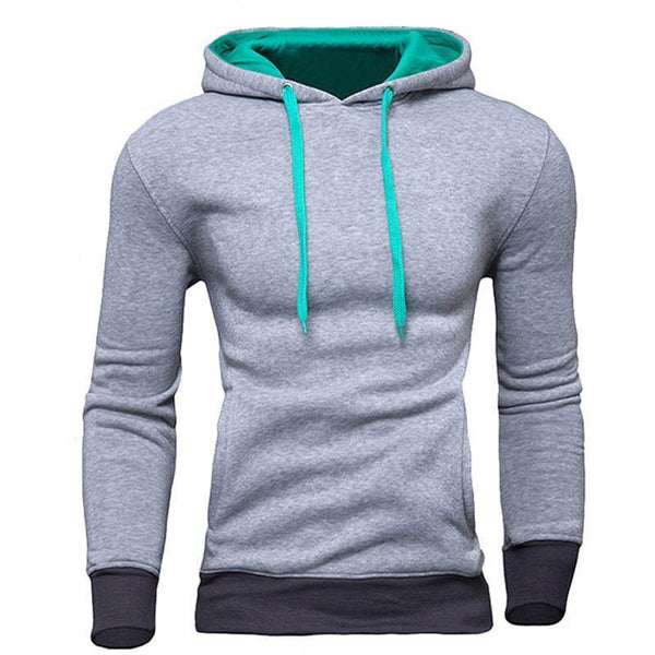Planet Gates Black / M Men's Sweatshirt  New design Fashion Solid Hooded Casual Autumn Hoodies 4 Colors Male High Quality Pullover