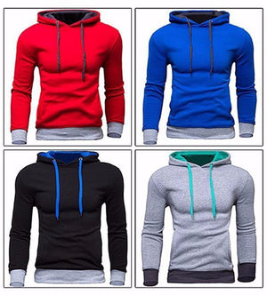 Planet Gates Black / M Men's Sweatshirt  New design Fashion Solid Hooded Casual Autumn Hoodies 4 Colors Male High Quality Pullover