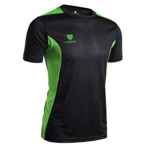 Planet Gates black / M Men Tennis shirt Outdoor sports Quick-dry Jersey Run jogging badminton Short sleeve t-shirt tops tees Basketball clothes