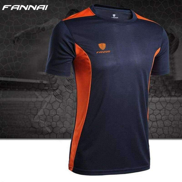 Planet Gates black / M New mens Tennis shirts Outdoor sports Quick-dry Jersey Run jogging badminton Short t-shirt tops tees Basketball clothes