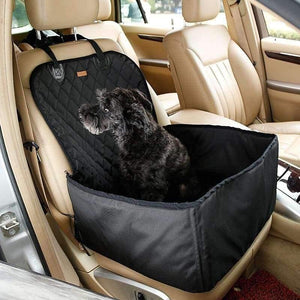 Planet Gates Black / M Nylon Waterproof Travel 2 in 1 Carrier For Dogs Folding Thick Pet Cat Dog Car Booster Seat Cover Outdoor Pet Bag Hammock