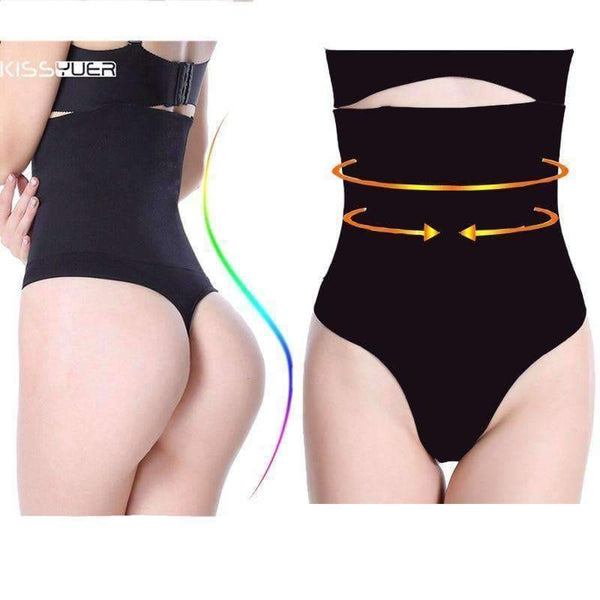 Planet Gates Black / M or L Butt Lifter Body Shaper Tummy Control Panties Shapewear Seamless Waist Trainer Cincher Slimming Corrective Underwear Women