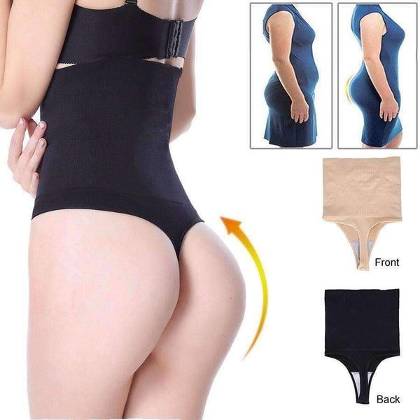 Planet Gates Black / M or L Butt Lifter Body Shaper Tummy Control Panties Shapewear Seamless Waist Trainer Cincher Slimming Corrective Underwear Women