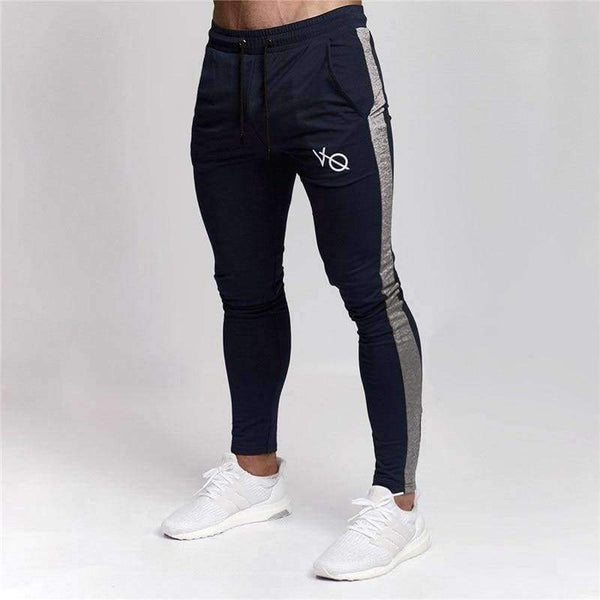 Planet Gates Black / M Running Tights Men Comression Pants Sports Jogging Leggings Mens Fitness Training Sweatpants Gym Clothing Long Trousers