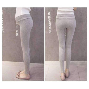 Planet Gates Black / M Spring Autunm Maternity Leggings Low Waist Pregnancy Belly Pants For Pregnant Women Thin Trousers Maternity Pants M-2XL