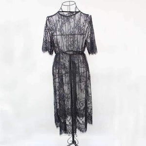 Planet Gates Black / M Summer Fashion maternity Sexy Lace Floral pregnancy dress photography clothes for pregnant women