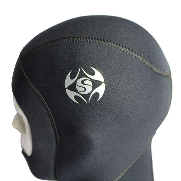 Planet Gates Black / M Swimming Diving Caps With Shoulder Snorkeling Hat Hood Neck Cover Neoprene Scuba Keep Warm Wetsuit Protect Hair