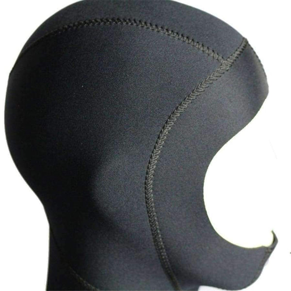 Planet Gates Black / M Swimming Diving Caps With Shoulder Snorkeling Hat Hood Neck Cover Neoprene Scuba Keep Warm Wetsuit Protect Hair