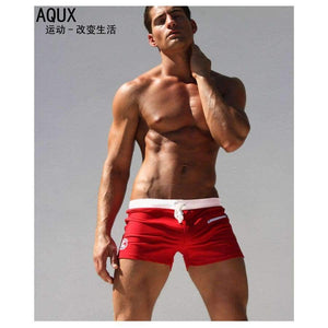 Planet Gates Black / M Taddlee Brand Men Swimwear Swimsuits Swimming Boxer Shorts Trunks Pocket Mens Swim Boxers Beach Surf Board Shorts Bathing Suit