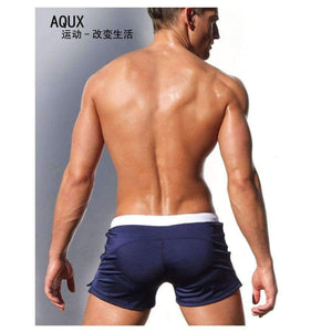 Planet Gates Black / M Taddlee Brand Men Swimwear Swimsuits Swimming Boxer Shorts Trunks Pocket Mens Swim Boxers Beach Surf Board Shorts Bathing Suit