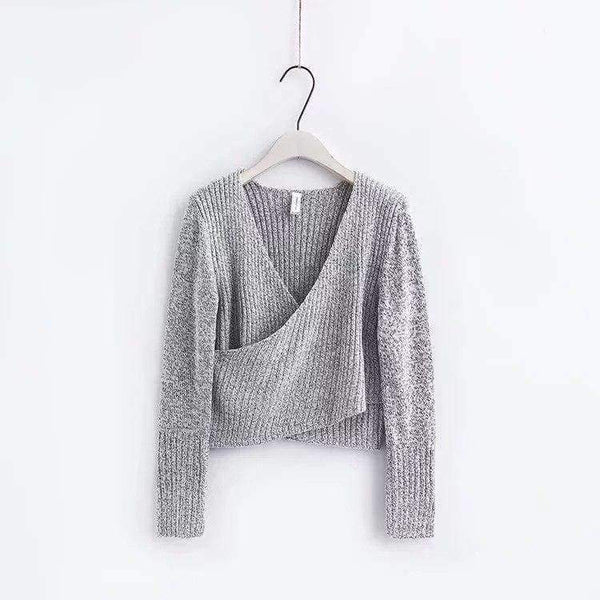 Planet Gates black / M V Neck Knitted Winter Sweater Women Pull Sleeve Femme Christmas Sweater Autumn 2018 Pullover Casual Jumper