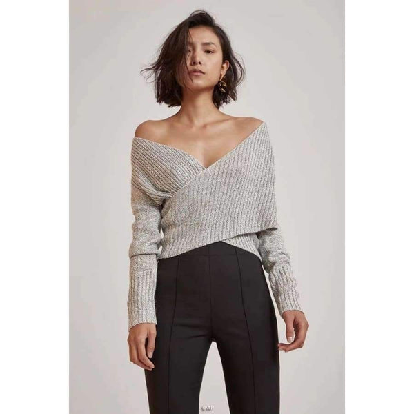 Planet Gates black / M V Neck Knitted Winter Sweater Women Pull Sleeve Femme Christmas Sweater Autumn 2018 Pullover Casual Jumper