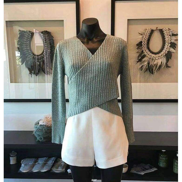 Planet Gates black / M V Neck Knitted Winter Sweater Women Pull Sleeve Femme Christmas Sweater Autumn 2018 Pullover Casual Jumper