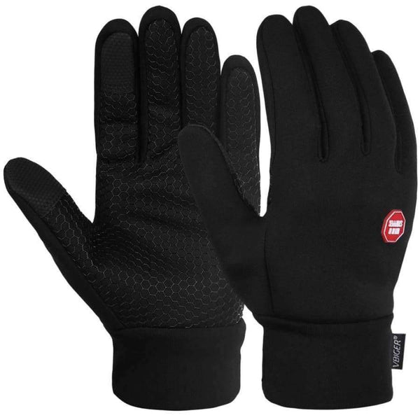 Planet Gates Black / M VBIGER Men Women Winter Warm Gloves Windproof Outdoor Gloves Thick Warm Mittens Touch Screen Gloves Unisex Anti-slip Design