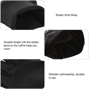 Planet Gates Black / M VBIGER Men Women Winter Warm Gloves Windproof Outdoor Gloves Thick Warm Mittens Touch Screen Gloves Unisex Anti-slip Design