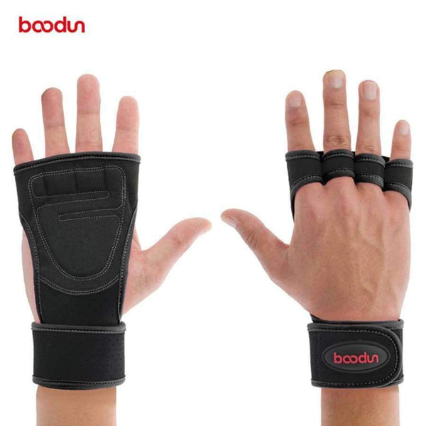 Planet Gates Black / M Weight Lifting Training Gloves Women Men Fitness Sports Body Building Gymnastics Grips Gym Hand Palm Protector Gloves