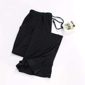 Planet Gates black / M Women's Trousers Modal Spring Autumn Bottom Pyjama Cotton Pajama Pants Ladies Pajama Bottoms Black Women Sleeping Pants Q296