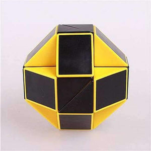 Planet Gates black Magic snake ruler puzzle toy 24 speed Blocks Snake Twist Puzzle Children Educational Game Toys  Magic Cube For Kids Gift