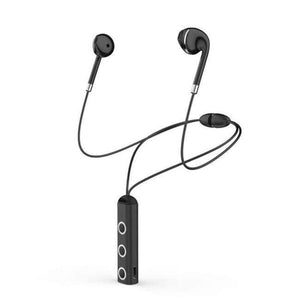 Planet Gates Black Magnetic Bluetooth Headset  Earphone Sport Running Headphone Bluetooth Earpiece With Mic Stereo Earbuds For all phone