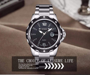 Man Watch Stainless Steel Strap Watches Military Watch casual fashion  wristwatches Waterproof Watch man relogio masculino - Planet Gates