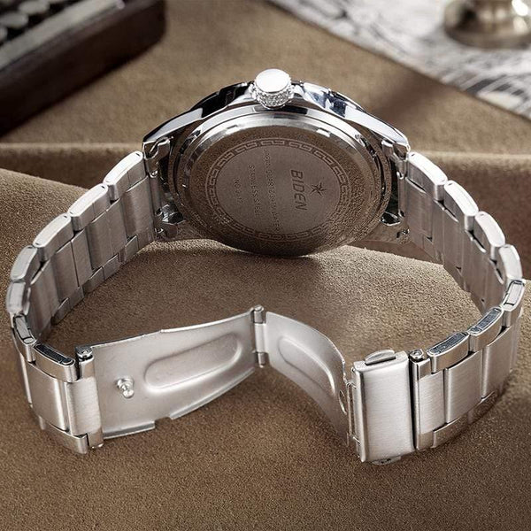 Planet Gates Black Man Watch Stainless Steel Strap Watches Military Watch casual fashion  wristwatches Waterproof Watch man relogio masculino