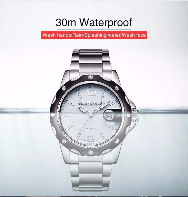 Planet Gates Black Man Watch Stainless Steel Strap Watches Military Watch casual fashion  wristwatches Waterproof Watch man relogio masculino