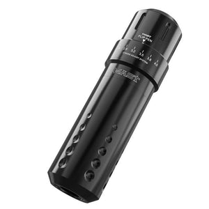 Planet Gates Black Mast Flip New Design Adjustable Six Stroke Lengths Custom Coreless Motor RCA Interface Tattoo Rotary Machine Pen Tattoo Supplies