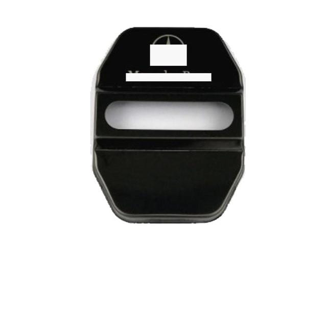 Planet Gates 4pcs Car Door Lock Protective Cover Universal for Mercedes Benz 90% Model AMG 304 Stainless Steel Door Lock Cap Decoration Cover