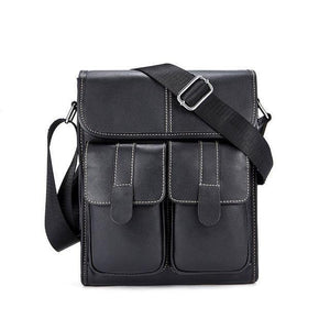 Planet Gates black Men Briefcase bags Genuine Leather large capacity bag male vintage bags luxury Brand Casual shoulder bag