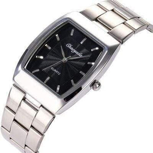 Planet Gates BLACK MEN Couples lovers stainless steel quartz wristwatches ladies gentleman dress simple business fashion bracelet watch