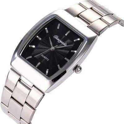 Planet Gates BLACK MEN Couples lovers stainless steel quartz wristwatches ladies gentleman dress simple business fashion bracelet watch