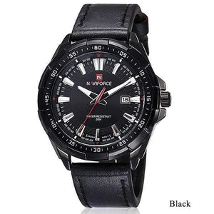 Planet Gates black Men Quartz Watches Leather Waterproof Analog Watches Mens Date Casual Clock Rome Time Relogio Masculino