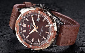 Planet Gates black Men Quartz Watches Leather Waterproof Analog Watches Mens Date Casual Clock Rome Time Relogio Masculino