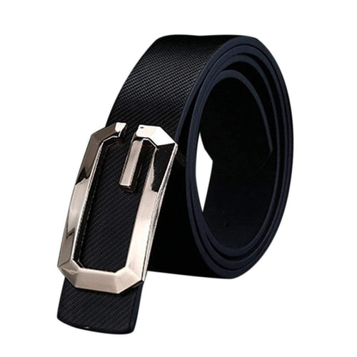 Men's Belt Cinturones Para Hombre Fashion Solid Color Fashion Cool Casual PU Leather Thin Belt Skinny Slender Waistband Unisex