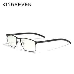 Planet Gates Black Men Titanium Alloy Glasses Frame Fashion Male Business Style Ultralight  Myopia Prescription Eyeglasses