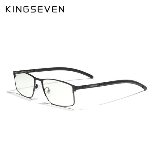 Planet Gates Black Men Titanium Alloy Glasses Frame Fashion Male Business Style Ultralight  Myopia Prescription Eyeglasses