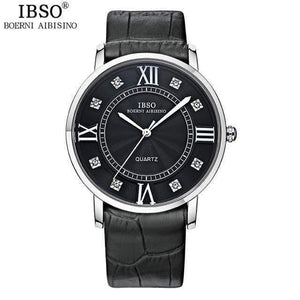 Planet Gates Black men Watch Fashion Women Watches Business Luxury Genuine Leather Strap Watch Men Relojes Hombre