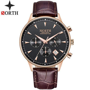 Planet Gates Black Men Watches Auto Date Chronograph Quartz Watch Men Gold Casual Sport Military Wrist Watch